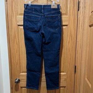 Madewell Women's Straight Leg Jeans - Dark Blue